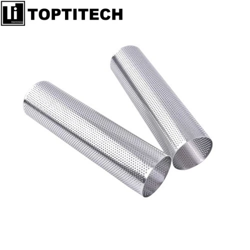 304 316 Paslanmaz Çelik Delikli Metal Filtre Strainer Tüpü, Endüstriyel Deniz Suyu İçin best